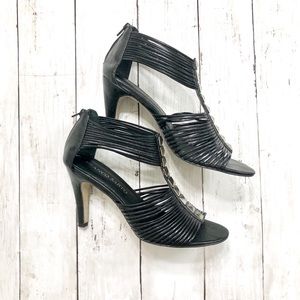 Franco Sarto caged booties